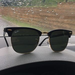 Black Clubmaster RayBans